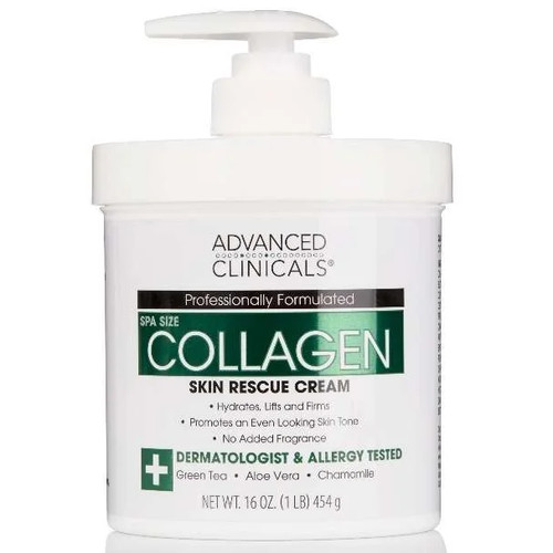 Advanced Clinicals Collagen Body Cream